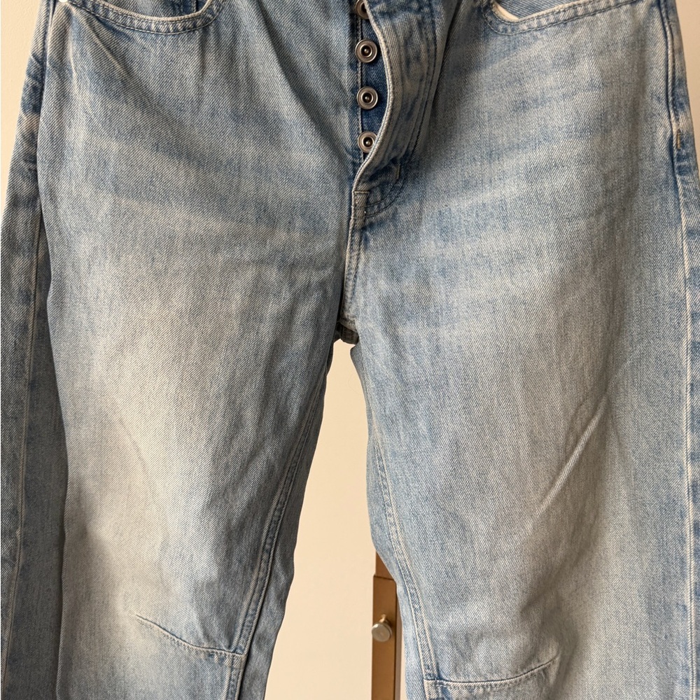 Madewell The Darted Barrel-Leg Jean NU023 Size 25 - Picture 8 of 16